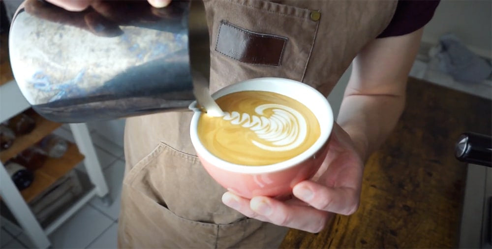 Latte Art - Barista Benji