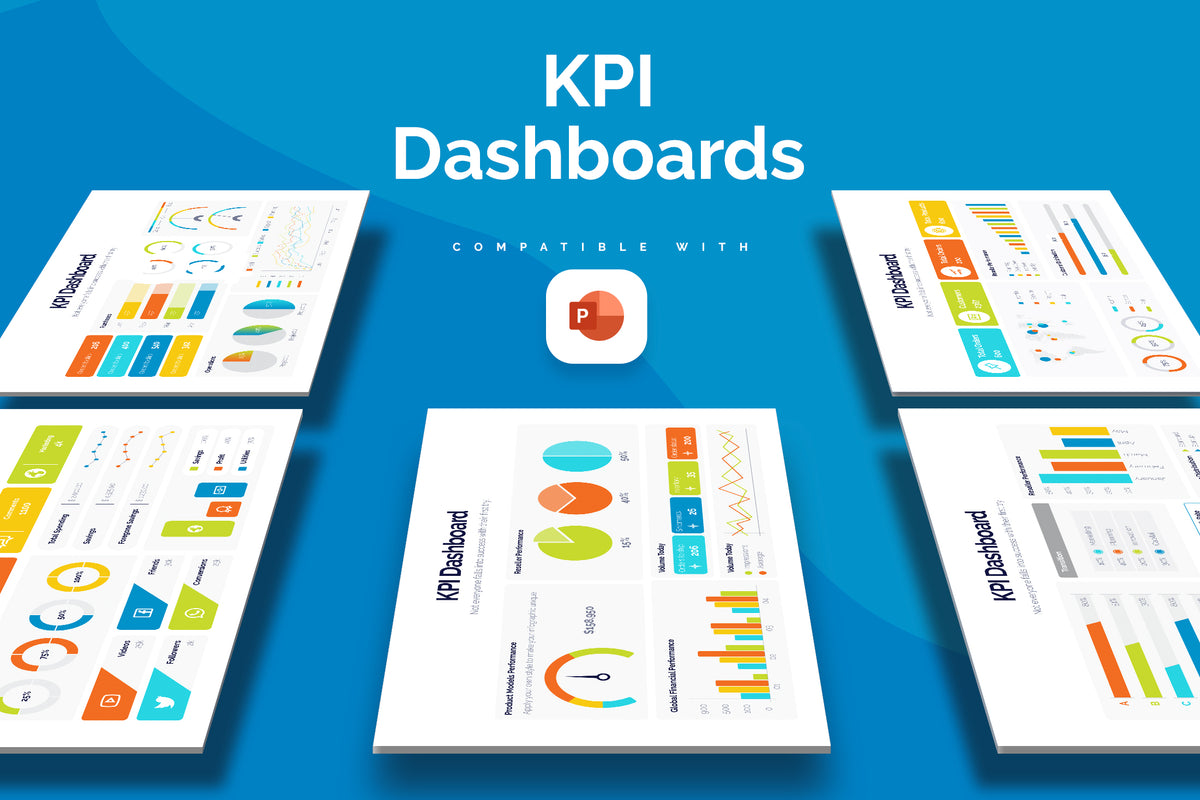 kpi presentation ppt template free download