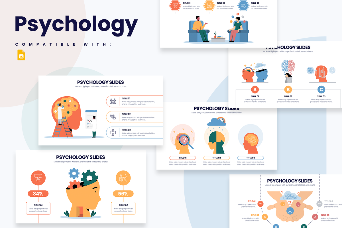 Psychology Google Slides Infographic Template Slidewalla