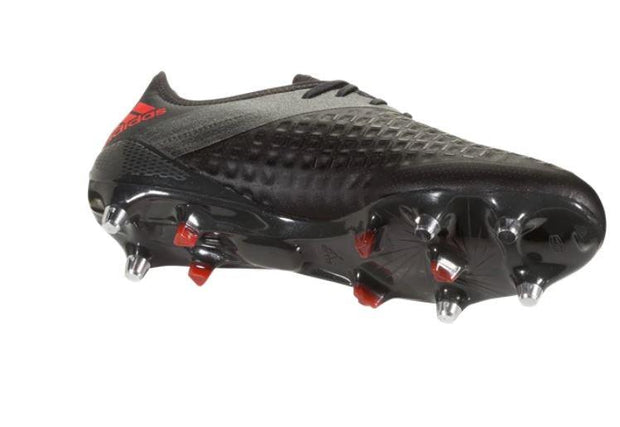 Predator Malice Control Sg Rugby Boots Black Red Rugby Gear World