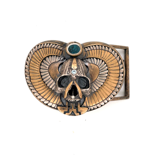 Pirate skull shaped belt buckle/belt head (only the belt head itself) │ MF  select - Shop mfselect Belts - Pinkoi