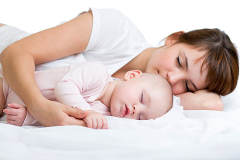 Sleeping with baby