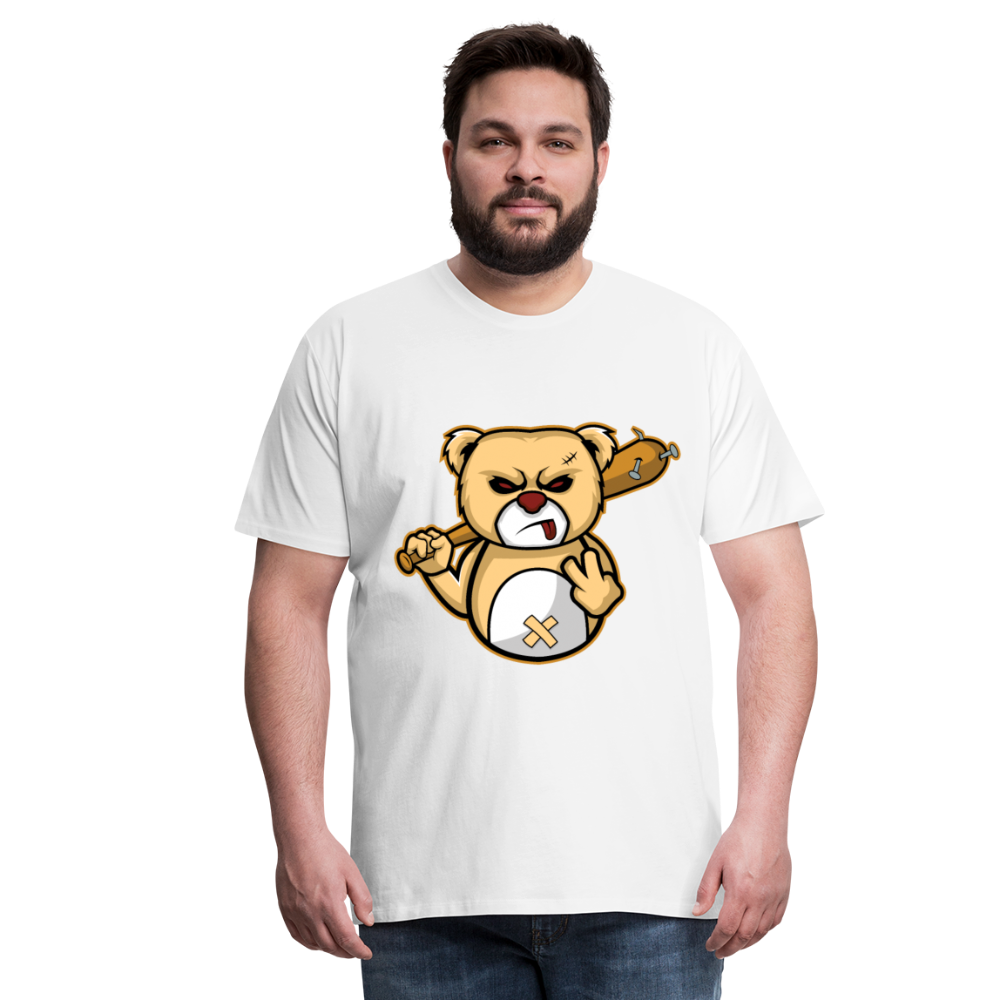 Men's Premium T-Shirt - BDK Brutal Bear - red / S