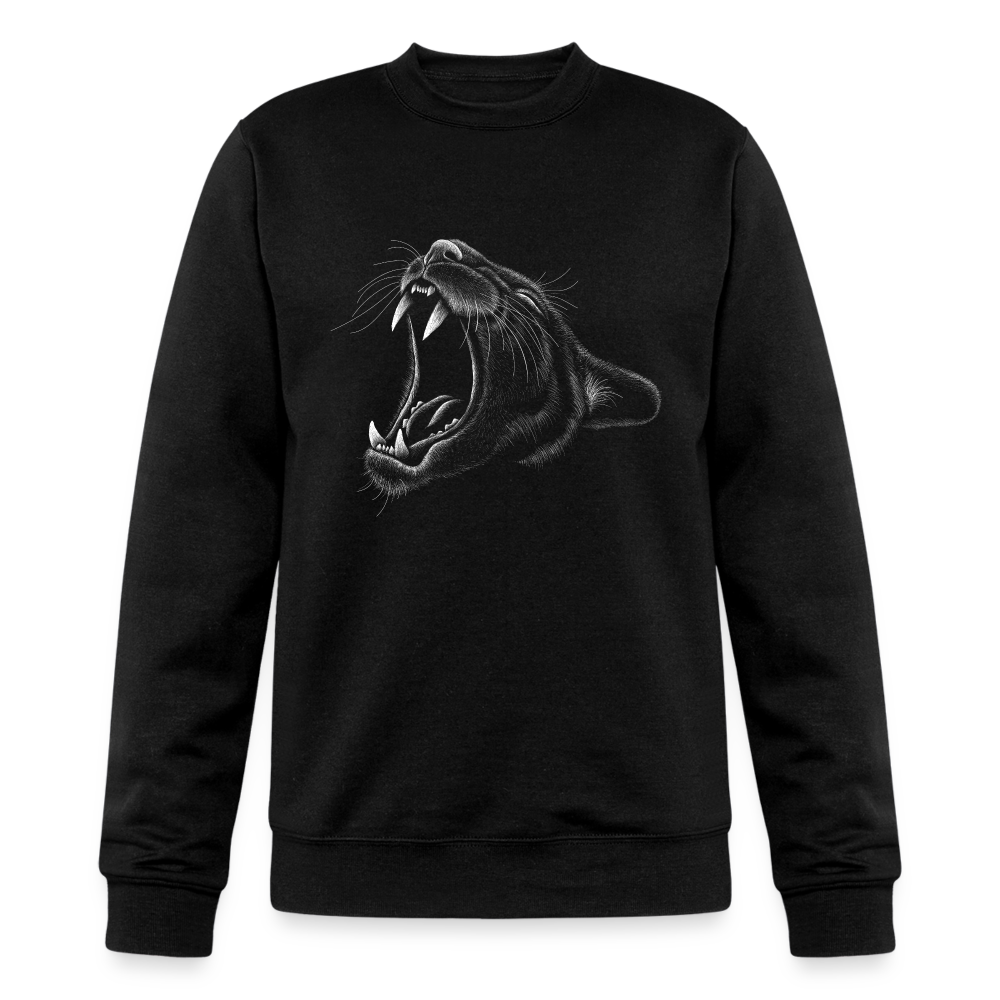 Champion Unisex Powerblend Sweatshirt - Beast Mountain Lion - black / S 