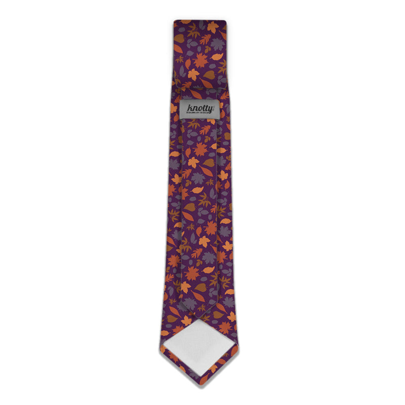Autumn Leaves Necktie | Skinny, Knotty, Classic Widths - Knotty Tie Co.