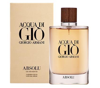 Acqua Di Gio Absolu For Men By Giorgio Armani Eau De Parfum Spray Perfumania