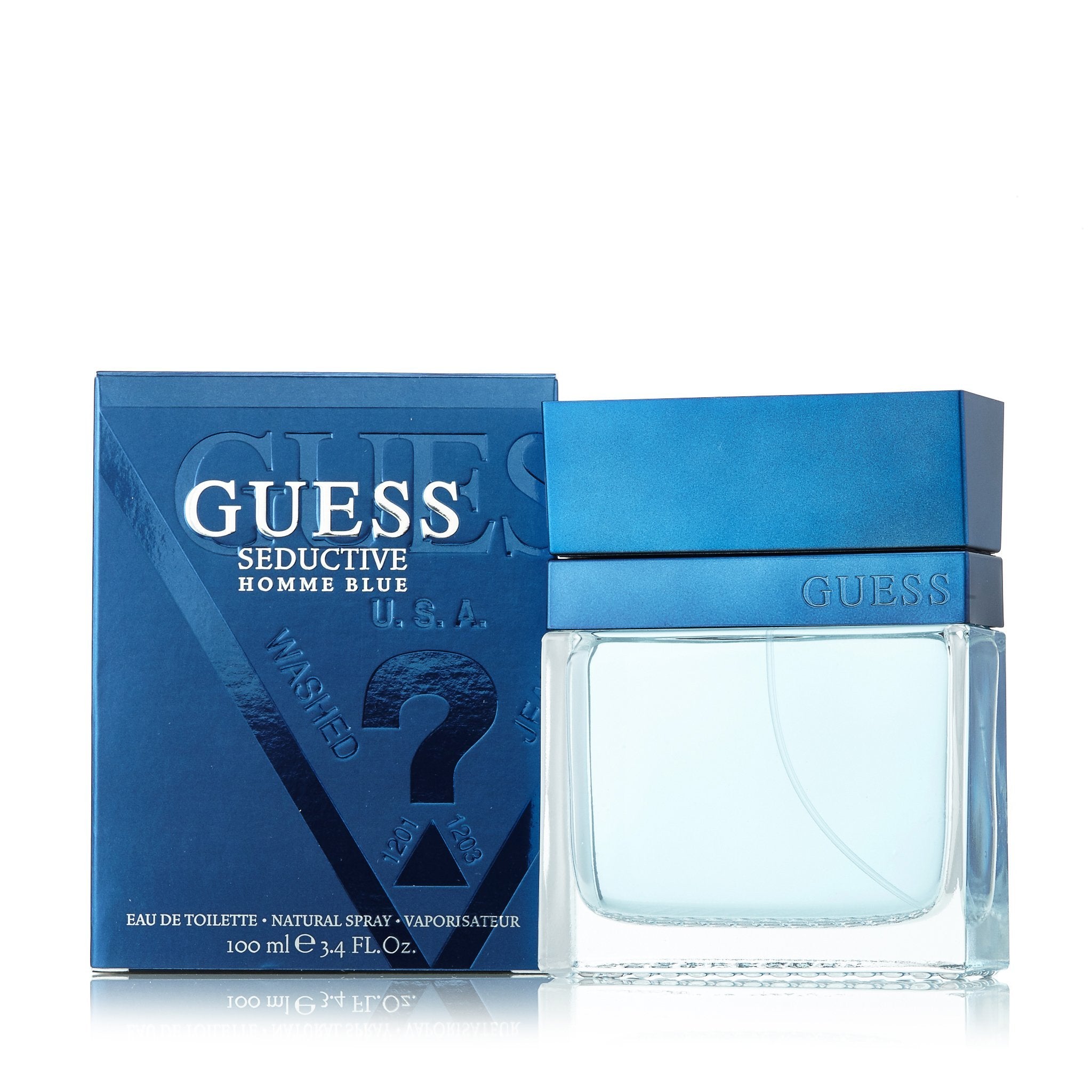 Seductive Blue Toilette Spray for Men by Guess –