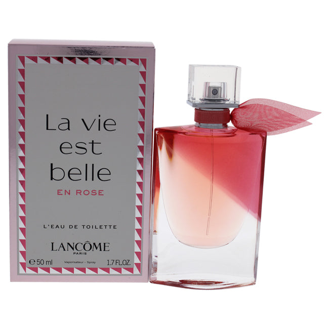 La Vie Est Belle en Rose by Lancome for Women Eau de Toilette Spray –