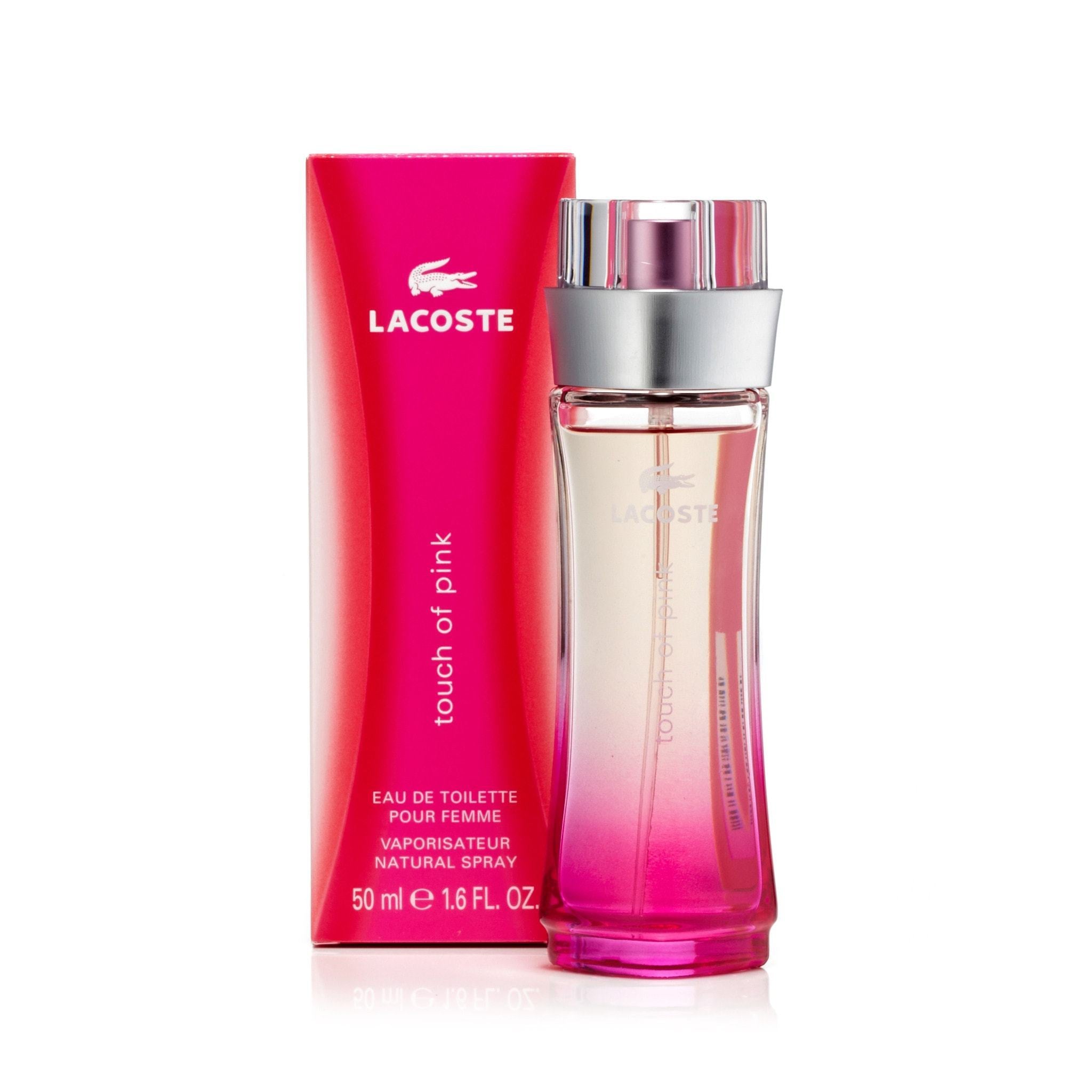 Touch Of Pink For Women By Lacoste Eau 