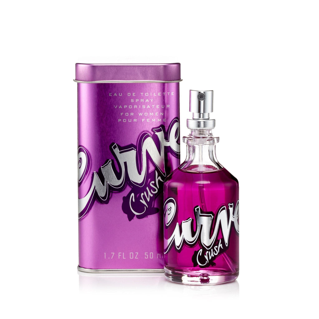 curve perfume purple bottle