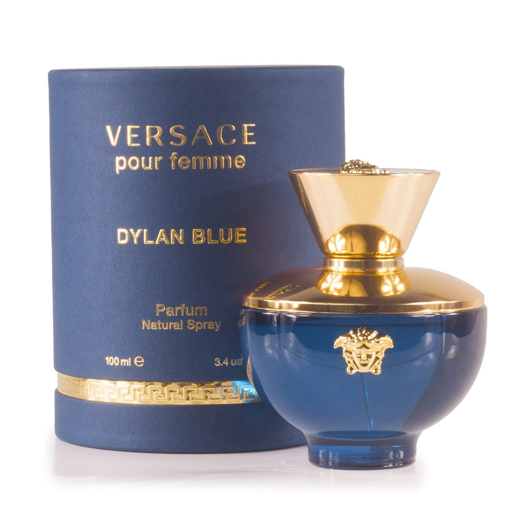 versace women's perfume blue bottle