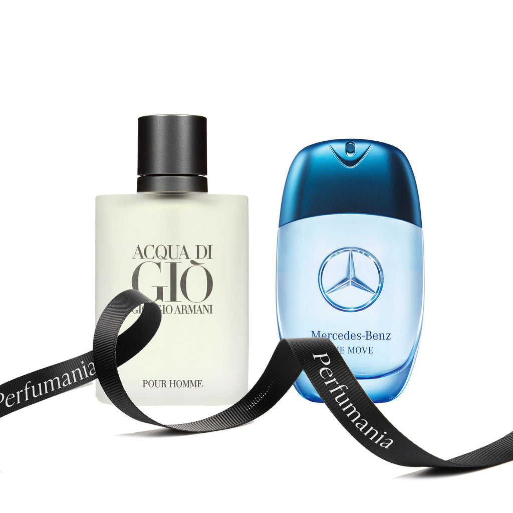 Bundle Deal for Men: Acqua di Gio by Armani and Express Yourself by Me –  Perfumania