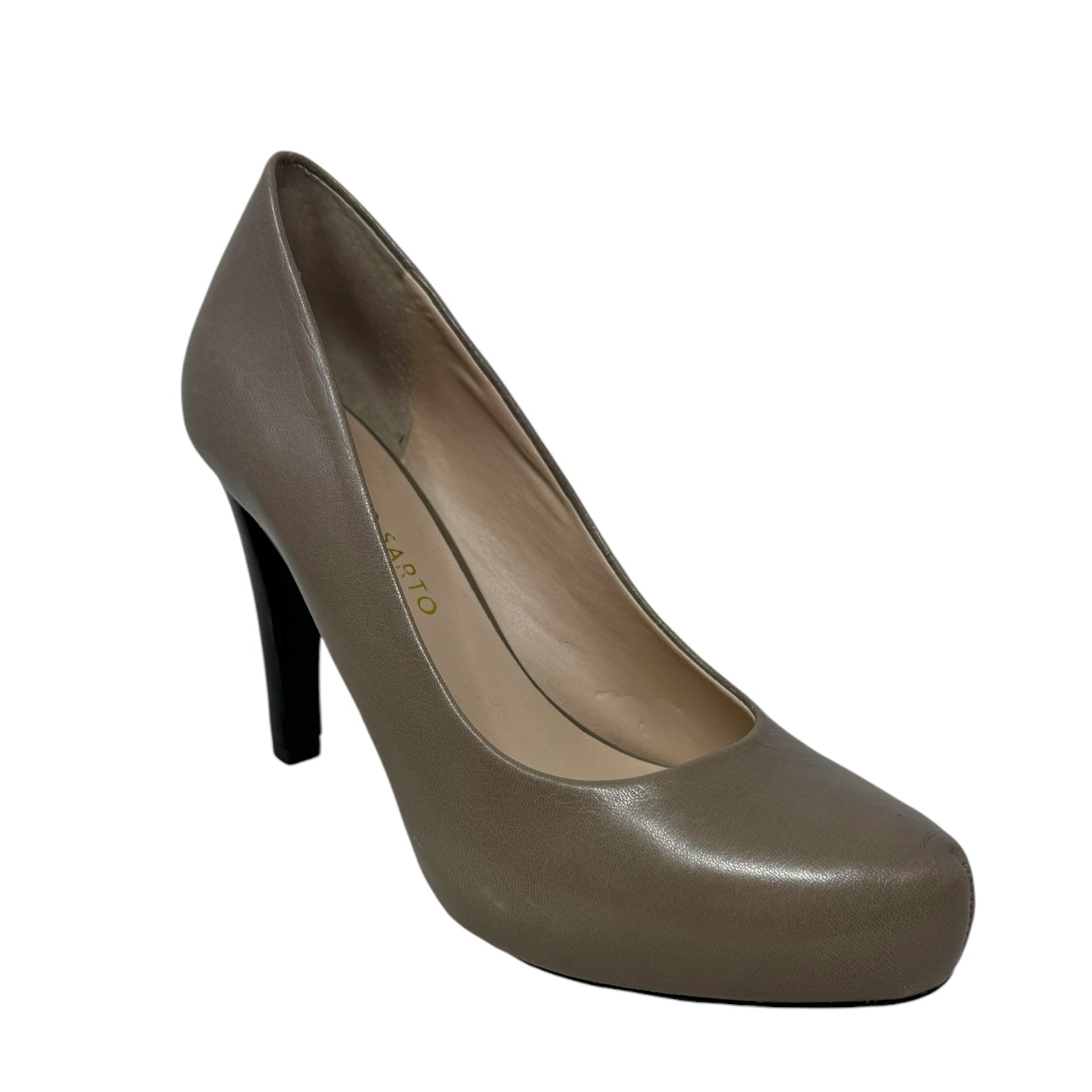 Cicero Platform Pump By Franco Sarto In Taupe, Size: 8L