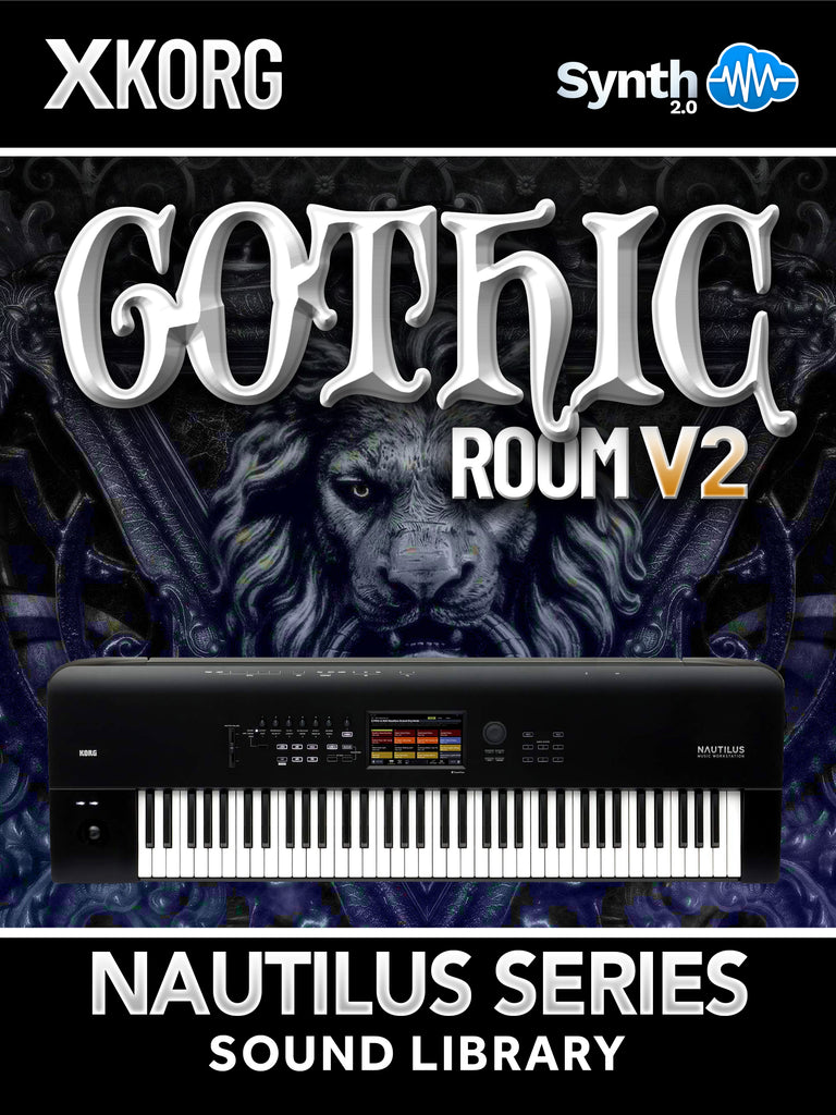 SKL008 - ( Bundle ) - Gothic Room V1 + V2 - Korg Nautilus – Synthcloud