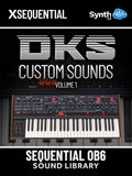 DKS009 - DKS Custom Sounds Vol.1 - Sequential OB 6 / Desktop