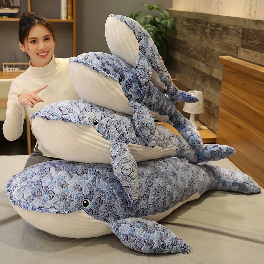 humpback whale soft toy