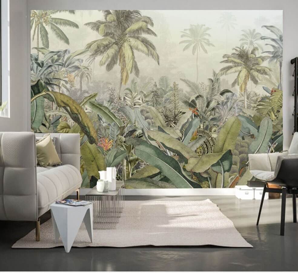 Buy Rainforest Splendor Mural Wallpaper (SqM) at 20% off – DIVEROS