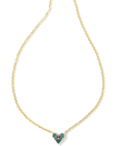 Kendra Scott NOLA SHORT PENDANT NECKLACE 4217704876 E1847MIX 0.41'L x  0.25'W pendant, 16' chain + 2' extender ROSE GOLD ROSE GOLD DRUSY – Wolf  Fine Jewelers