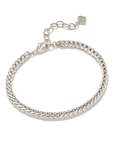 Jess Lock Chain Bracelet in Gold