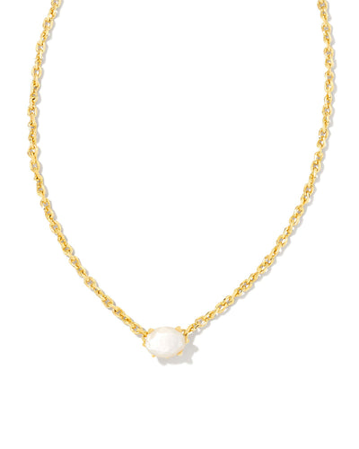 Kendra Scott Arya Pendant Necklace - Silver White Pearl – The English Rose  Boutique