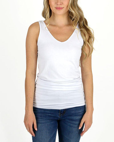 Grace & Lace Perfect Fit Seamless Ribbed Tank - Heathered Charcoal –  Specialty Design Company