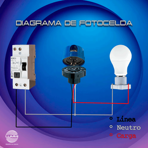 Interruptor Crepuscular - Celda Fotoelectrica Activar Luces