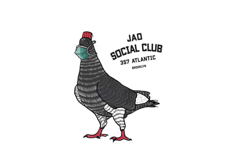 Jao Social CLub Pigeon with mask