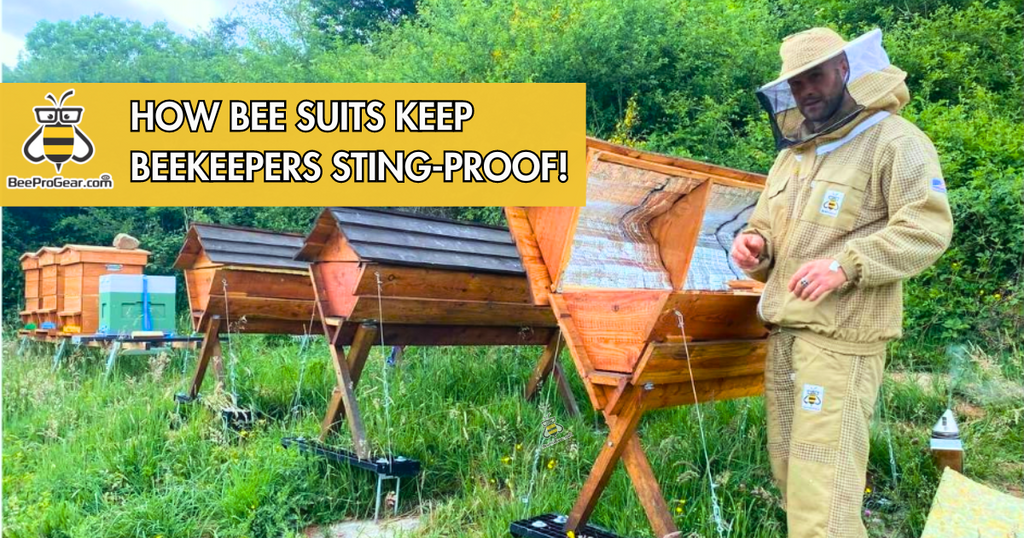 can you get stung in a bee suit?