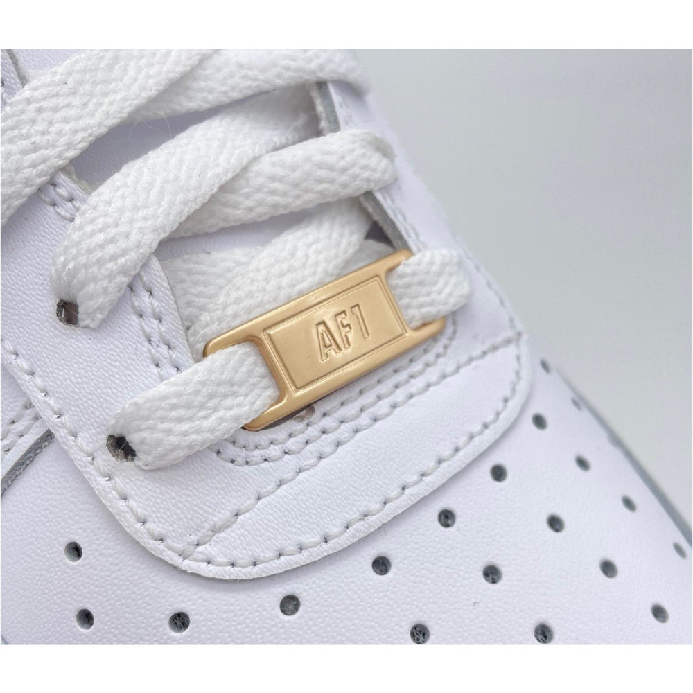 Inocencia Golpeteo Etna SneakerScience AF1 Lace Tags - (Matte Silver) – Sneaker Science