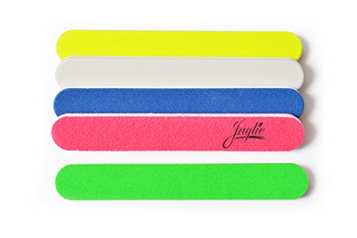 Jaylie TM Mini Assorted Color Nail Files Made in USA, Professional Quality, 3.5 Inches Long By 3/4 Inch Wide by Jaylie