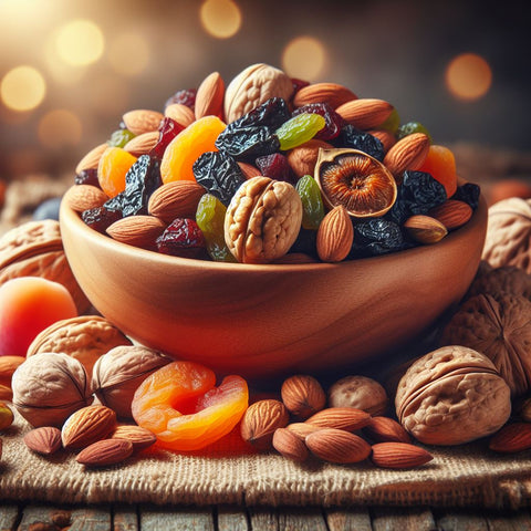 Snack on dry fruits for pcos