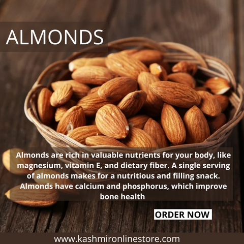 benefits of almonds for brain