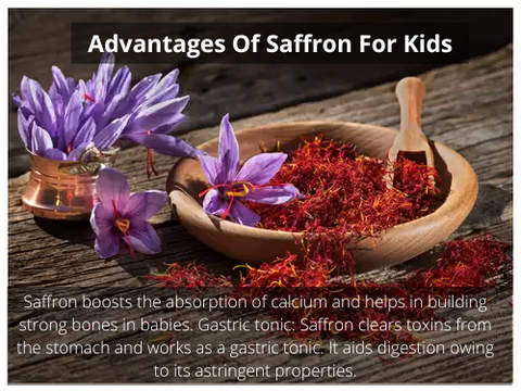 Advantages Of Saffron For Kids