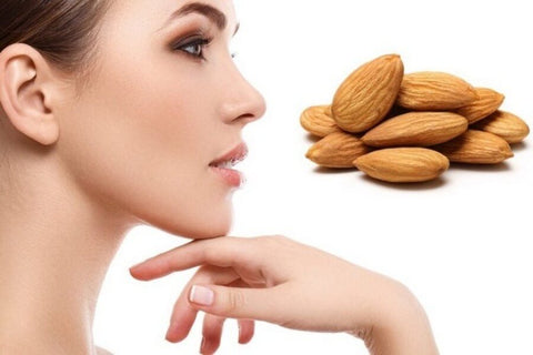 how to eat almonds for glowing skin