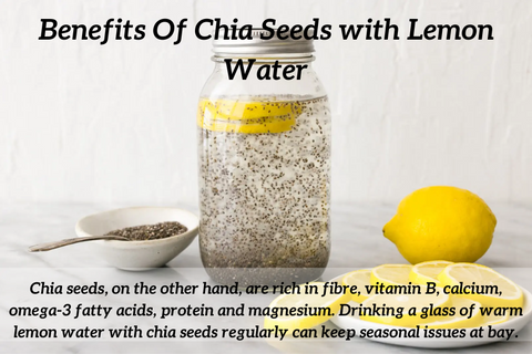 chia seeds with lemon and honey benefits