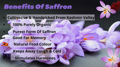 Benefits Of Saffron
