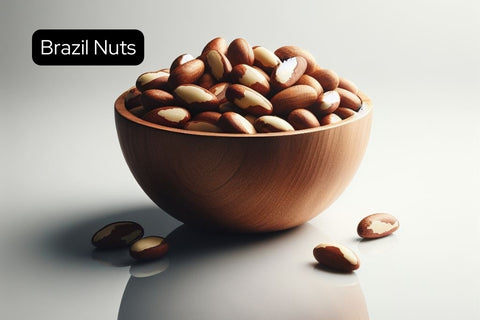 brazil nuts protein per 100g