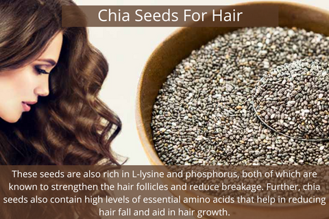 chia seeds benefits for hair