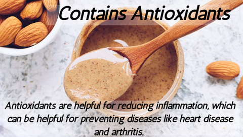 Almond Butter Contains Antioxidants