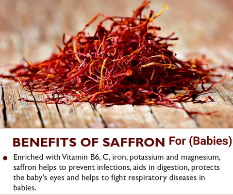 Benefits Of Saffron For Babies