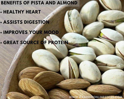 Benefits of Eating Pistachio and Almond