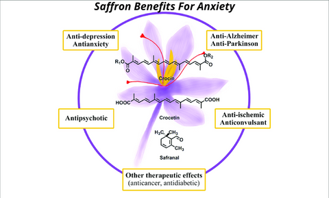 Saffron Benefits For Anxiety