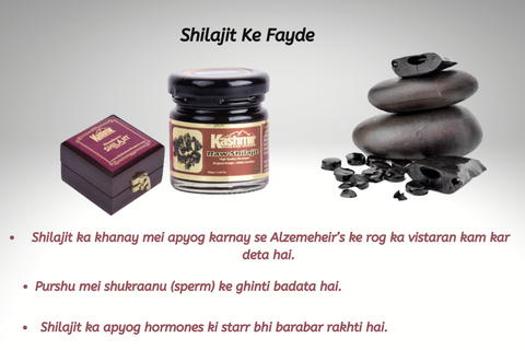 Shilajit benefits