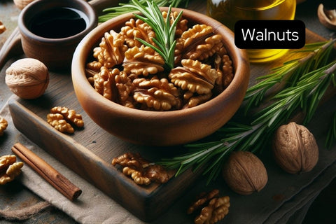walnuts protein and calories