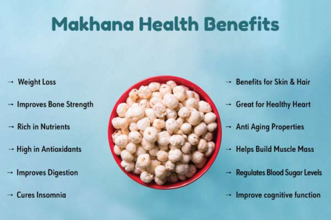 makhana benefits for human beings