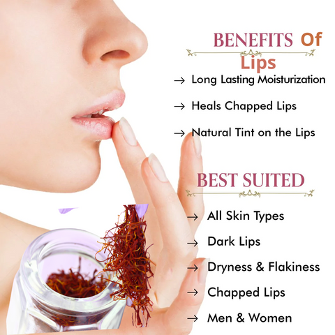 Benefits Of Saffron For Lips