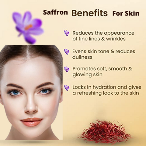 Benefits of saffron on skin and hair  HealthShots