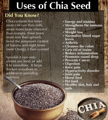 how to use chia seeds