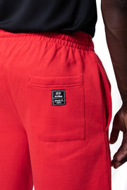 DCP- Red Fleece Shorts
