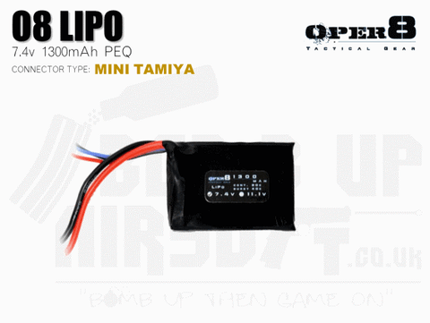 Batterie Li-PO Double Stick 7.4v - 1500mAh - 15C - Tamiya - Specna A..